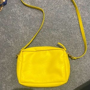 Clare V midi sac yellow leather